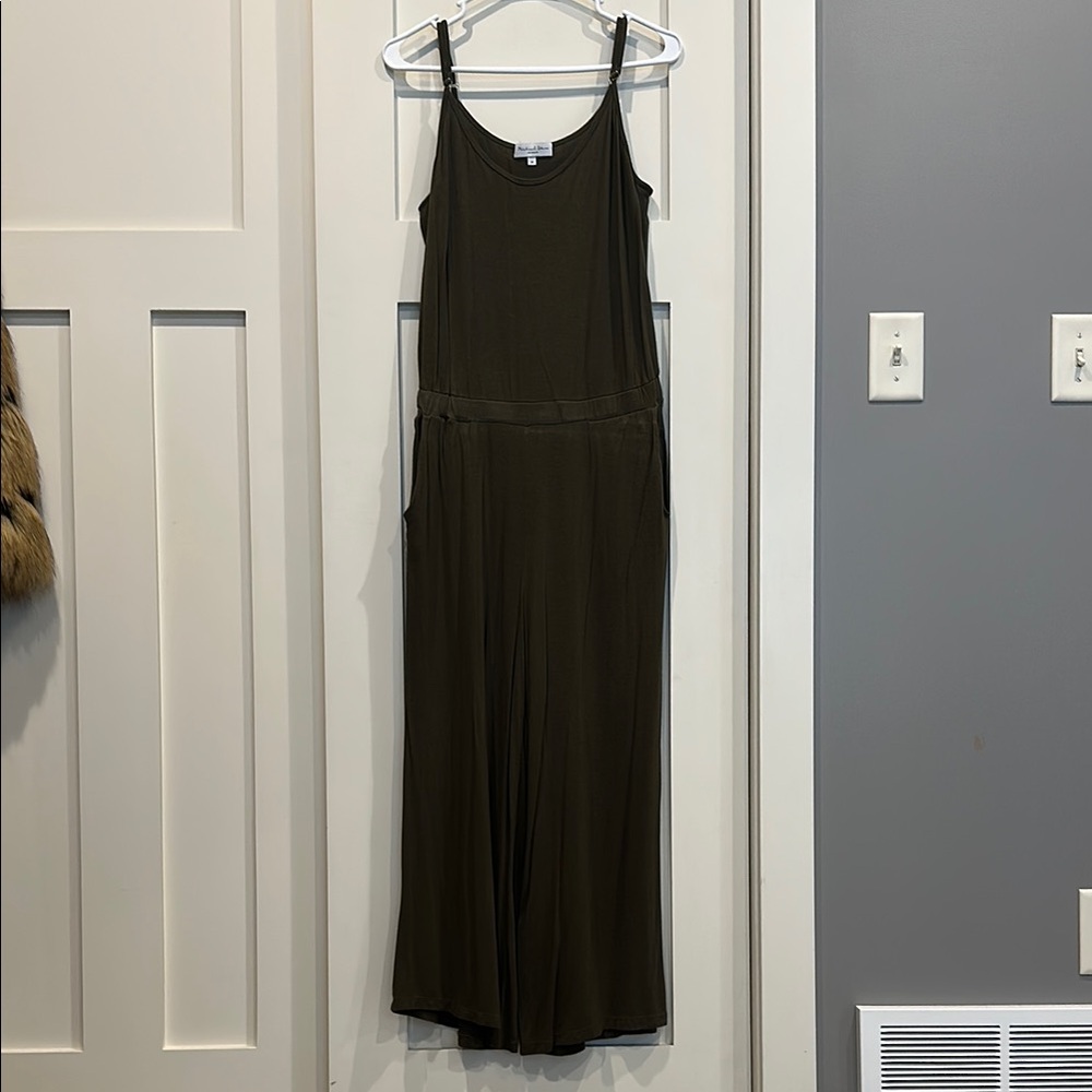 Women's Olive Jumpsuit